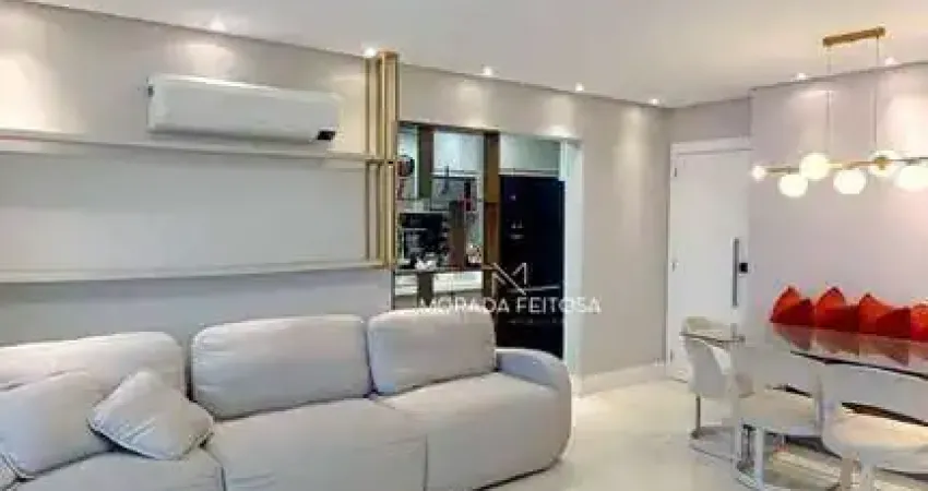 Excelente apartamento de alto padrão na Vila Carrão, com 3 quartos, 1 suíte, sala em 2 ambientes, 2 vagas, varanda gourmet, todo mobiliado, piscina