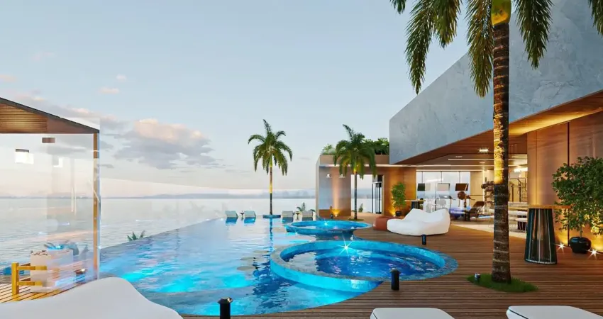 Studio Beira Mar na Praia de Campas | Excelente Trecho de Mar | Oportunidade de Investimento