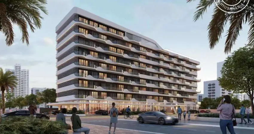 Flat à venda, no diamond cabo branco em joão pessoa, cabo branco, com 1 quarto, 25,12m²