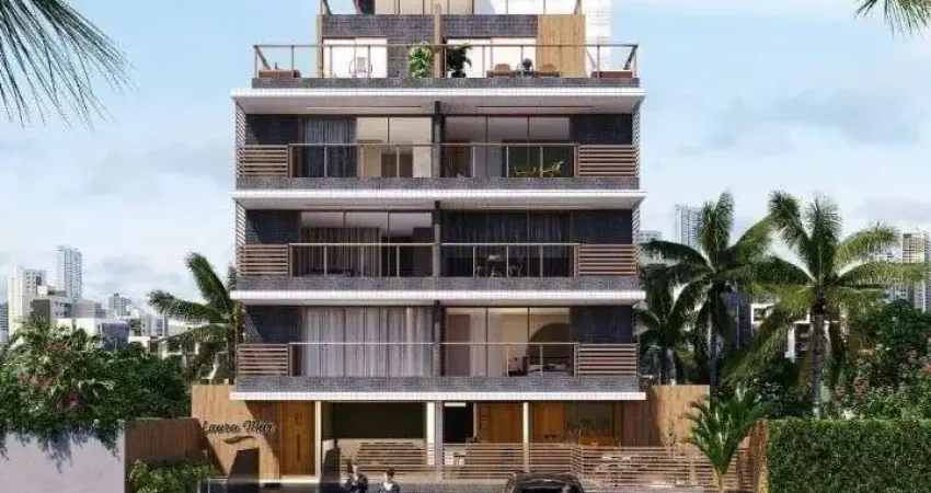 Flat beira-mar no Lauramar em Cabo Branco, ideal para casais, alto padrão e investidores com foco em alta rentabilidade.