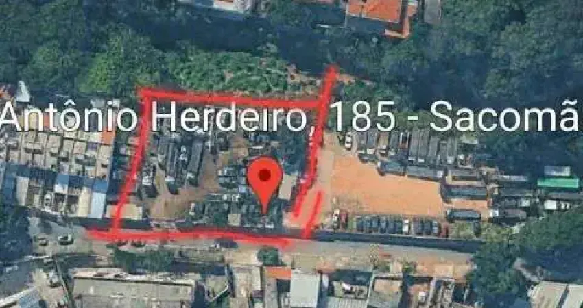 Terreno à venda na Rua Antônio Herdeiro, 185, Sacomã, São Paulo