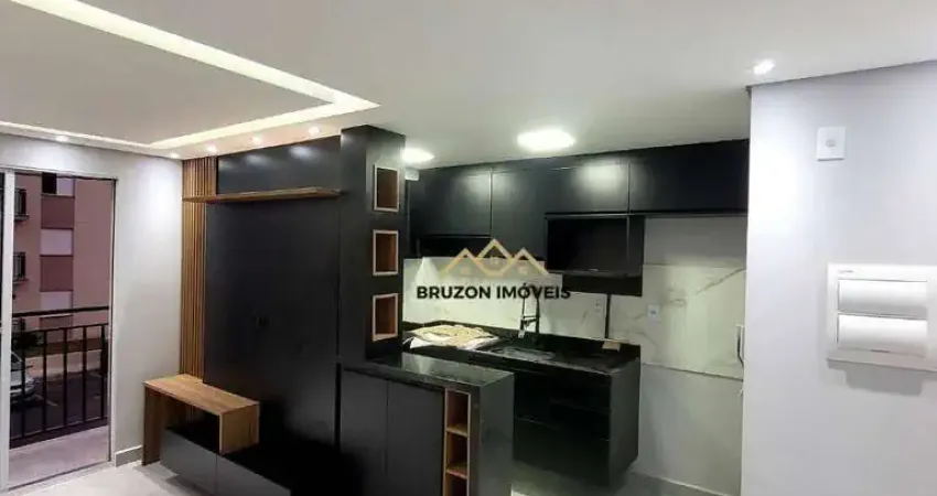 Apartamento à venda - 2 quartos, 46m², r$352.000,00 - condomínio residencial vista verde - várzea paulista/sp