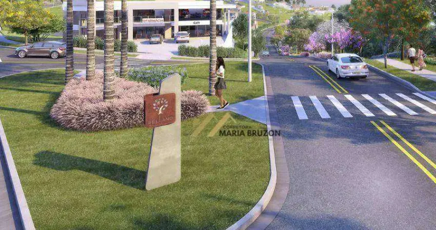 Terreno a venda, 274m², r$215.000.00, condomínio reserva bellano, jardim santa filomena - itatiba/sp.