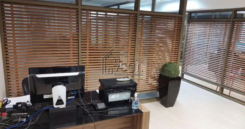 Sala comercial toda planejada com ambientes divididos Galeria Green Square - São José do Rio Preto SP - SL50004