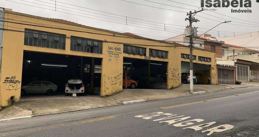 Galpão, 600 m² - venda por R$ 4.200.000 ou aluguel por R$ 20.100/mês - Vila Mariana - São Paulo/SP