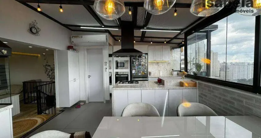 Cobertura com 2 dormitórios à venda, 90 m² por R$ 1.470.000 - Chácara Inglesa - São Paulo/SP