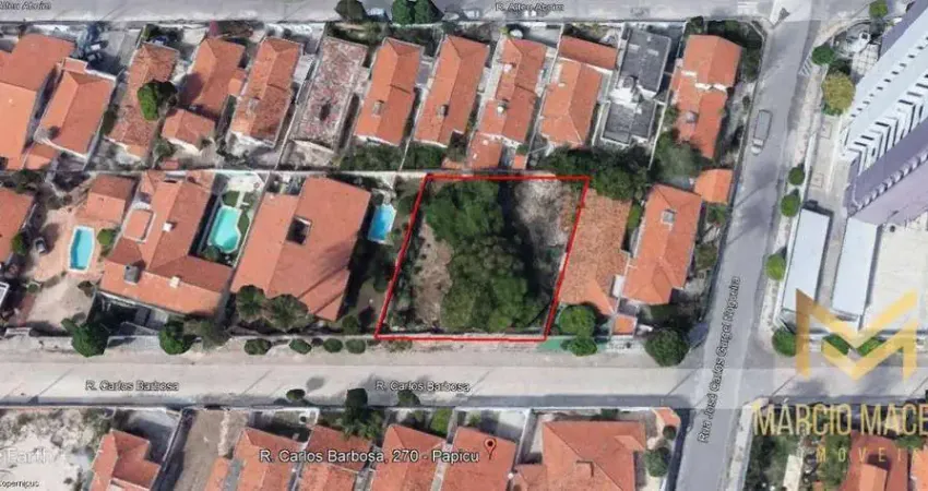 Terreno à venda, 990 m² por r$ 2.000.000,00 - papicu - fortaleza/ce