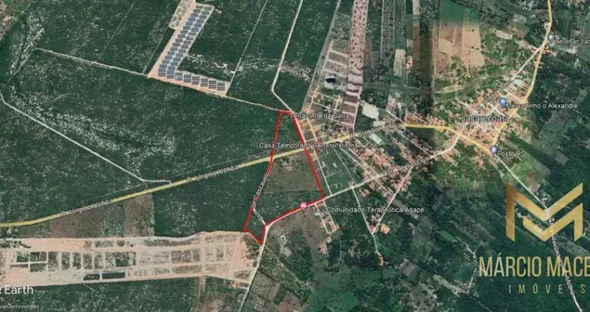 Terreno à venda, 145000 m² por r$ 3.625.000,00 - centro - cascavel/ce