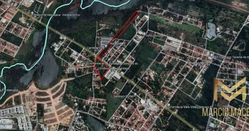 Terreno à venda, 56664 m² por r$ 11.300.000,00 - encantada - eusébio/ce