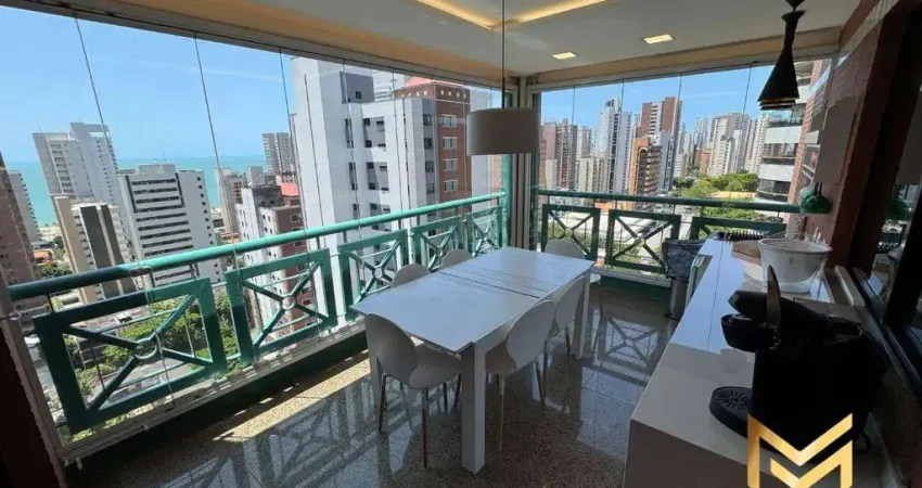 Apartamento com 3 suítes à venda, 205 m² por r$ 1.880.000 - meireles - fortaleza/ce