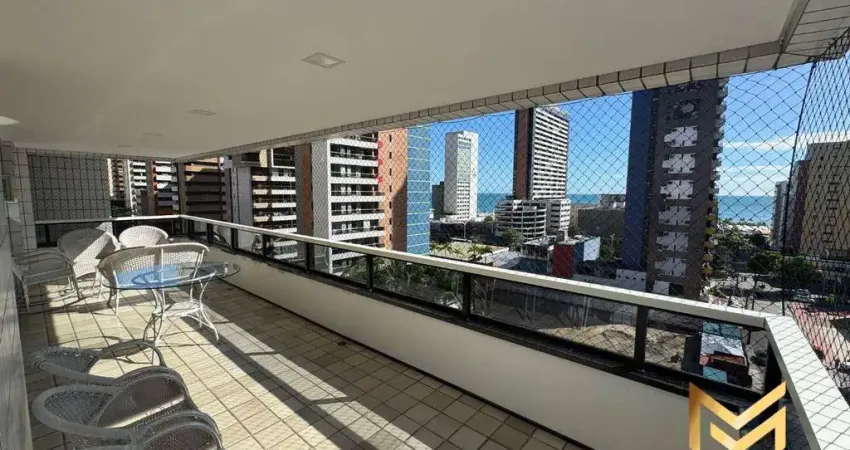 Apartamento com 3 suítes à venda, 207 m² por r$ 1.300.000 - meireles - fortaleza/ce