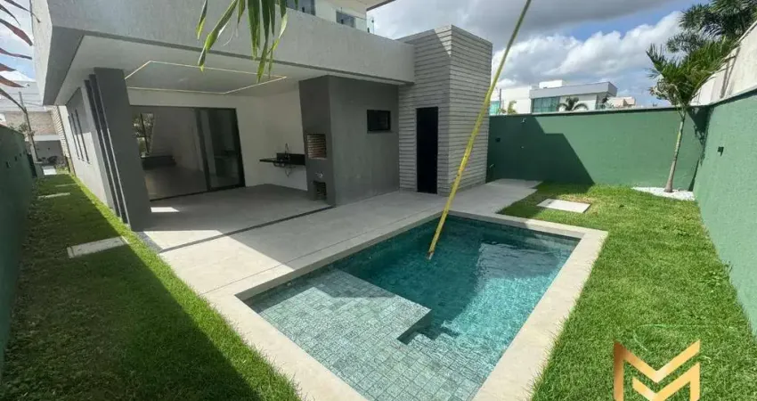 Casa com 4 suítes à venda, 266 m² por r$ 1.690.000 - cidade alpha - eusébio/ce