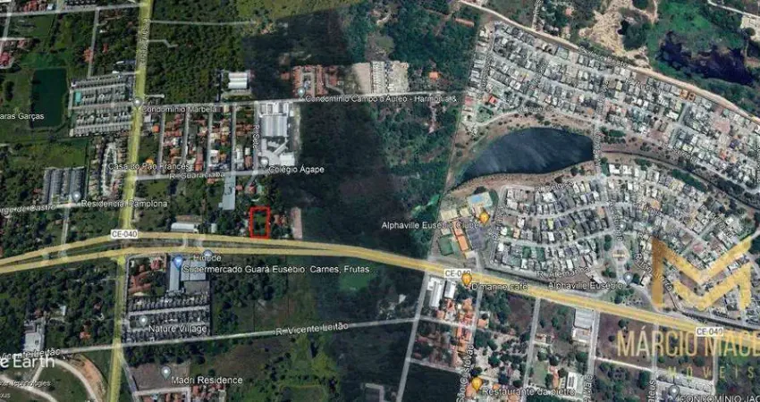 Terreno à venda, 3600 m² por r$ 9.000.000,00 - centro - eusébio/ce