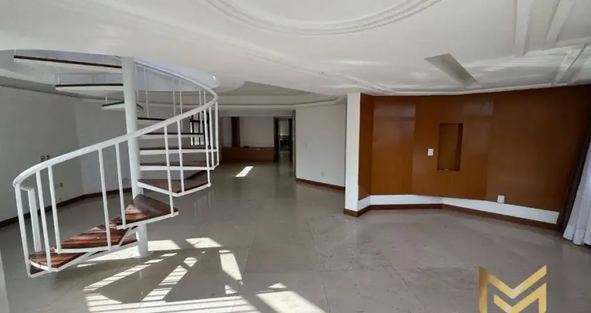 Vendo cobertura duplex com 4 suítes, 295 m² por r$ 1.250.000 - meireles - fortaleza/ce