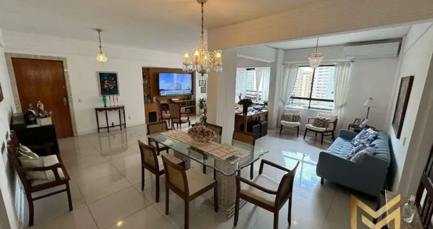 Apartamento com 3 suítes à venda, 150 m² por r$ 1.300.000 - meireles - fortaleza/ce