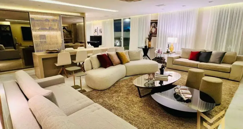 Mansão com 4 suítes à venda, 620 m² por r$ 6.500.000 - de lourdes - fortaleza/ce