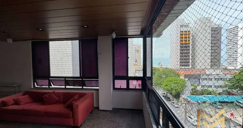 Apartamento com 3 suítes à venda, 215 m² por r$ 890.000 - meireles, fortaleza/ce