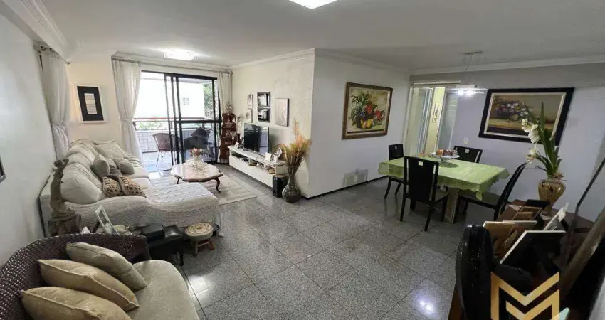 Apartamento com 3 suítes à venda, 136 m² por r$ 630.000 - aldeota - fortaleza/ce