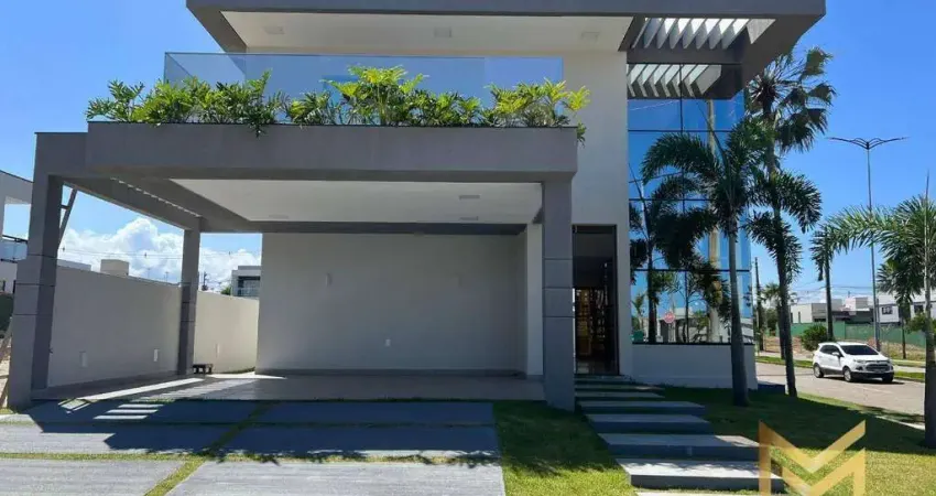 Casa com 4 suítes à venda, 338 m² por r$ 1.990.000 - cidade alpha - eusébio/ce