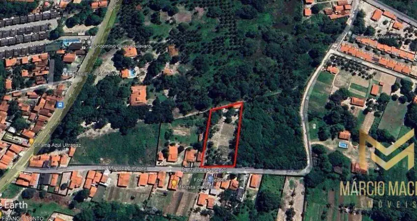 Terreno à venda, 3933 m² por r$ 980.000,00 - lagoa redonda - fortaleza/ce