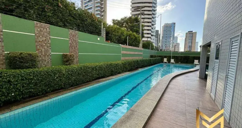 Apartamento com 2 dormitórios à venda, 61 m² por r$ 690.000,00 - meireles - fortaleza/ce