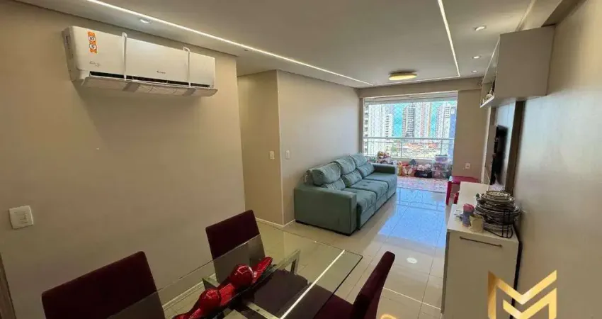 Apartamento com 2 dormitórios à venda, 74 m² por r$ 830.000 - meireles - fortaleza/ce