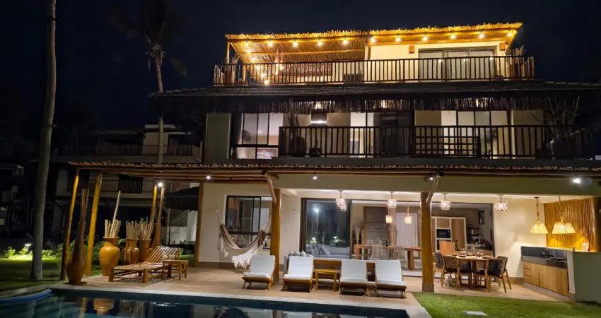 Luxo, Privacidade e Exclusividade à Beira-Mar em Fortim-CE