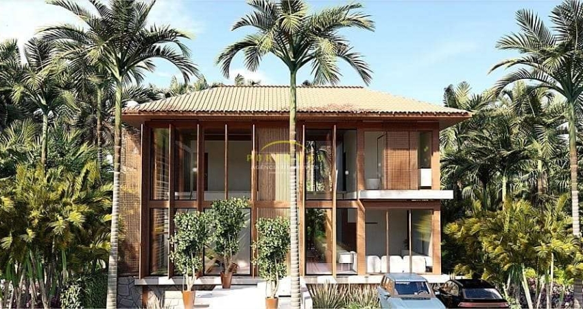 OPORTUNIDADE exclusiva em Imbassaí – Casa de luxo à venda na planta, em Condomínio pé na areia!