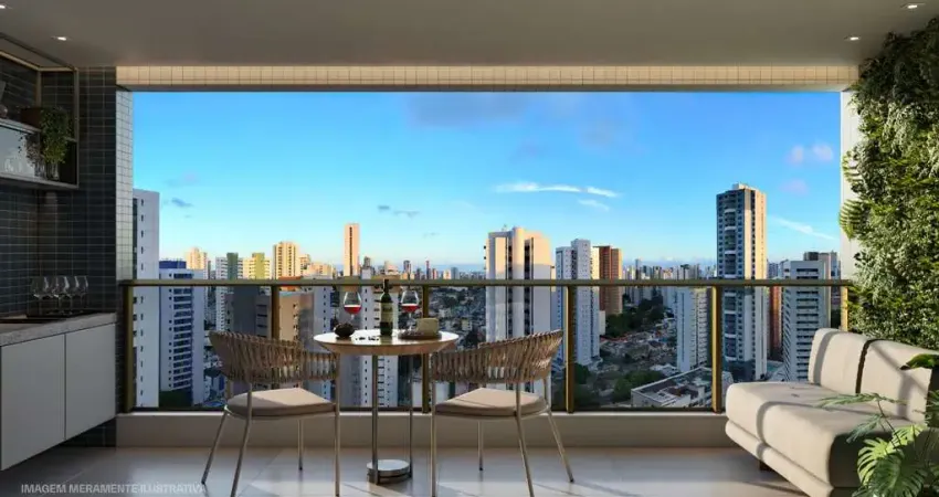 Apartamento com 3 quartos à venda na Rua General Artur Oscar, 1222, Encruzilhada, Recife