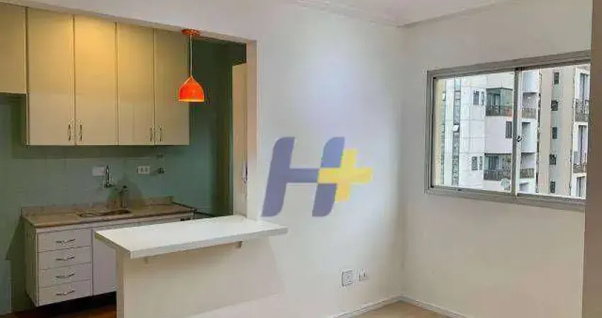 Apartamento com 1 dormitório, 37 m² - venda por R$ 480.000,00 ou aluguel por R$ 3.905,00/mês - Moema - São Paulo/SP