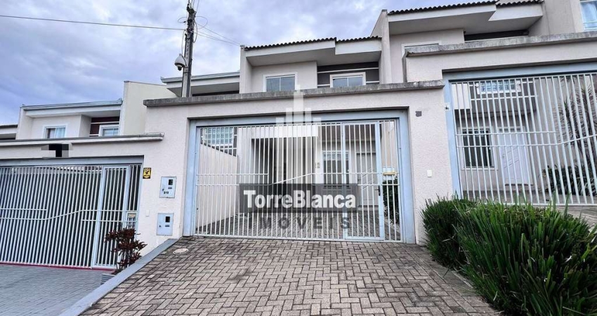 Sobrado com 3 dormitórios à venda, poucas quadras do lago de Olarias ,  70 m²- Oficinas/Ponta Gross
