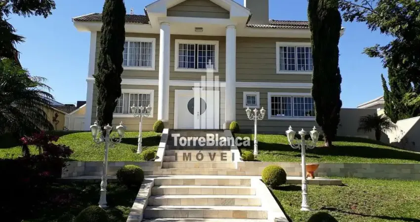Casa à venda 4 Quartos, 4 Suites, 6 Vagas, 1008M², Órfãs, Ponta Grossa - PR | Condomínio Royal Park