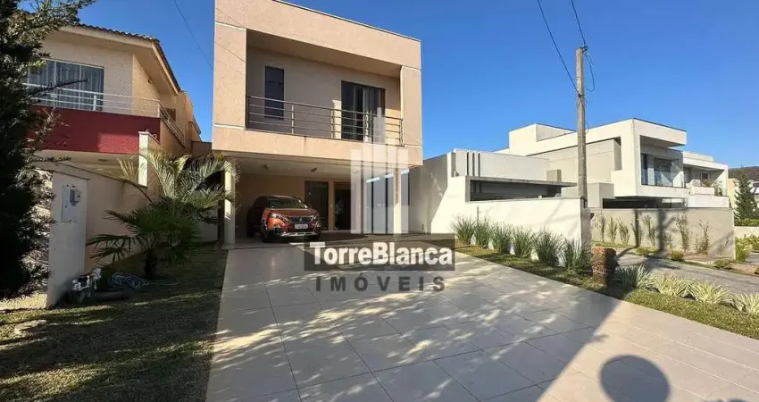 Casa para locação em condomínio fechado com 3 quartos, próx. a BRF no Bairro Neves, Ponta Grossa, P