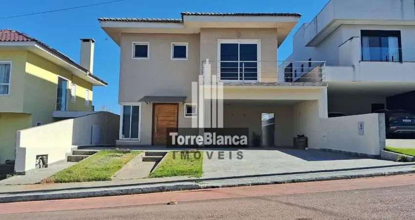 Casa à venda no condomínio fontana di trevi, jardim carvalho, ponta grossa, pr