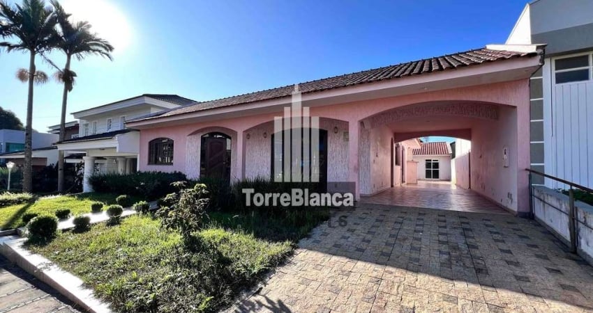 Casa à venda ou locação no Parque dos Príncipes com 3 quartos, 215 m² -   Orfãs - Ponta Grossa, PR