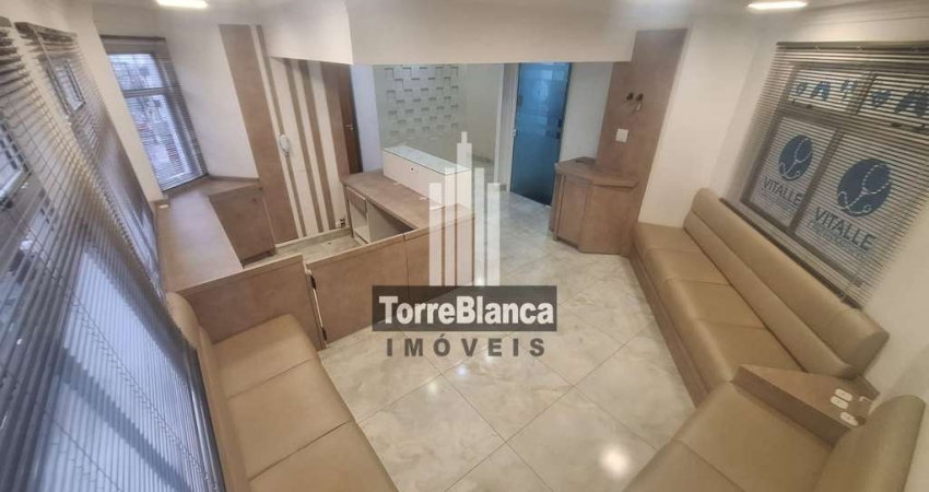 Sala Comercial Mobiliada para Venda e Locação, 3 salas e 2 banheiros, 2 vagas de garagem, 117 m², C