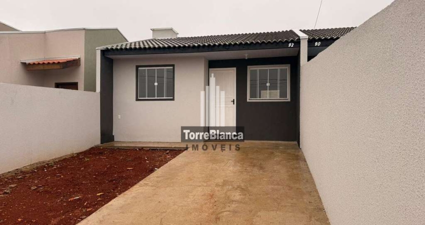 Casa para locação, 2 quartos, 2 vagas de garagem cobertas, 50 m², Cará-Cará - Ponta Grossa/PR