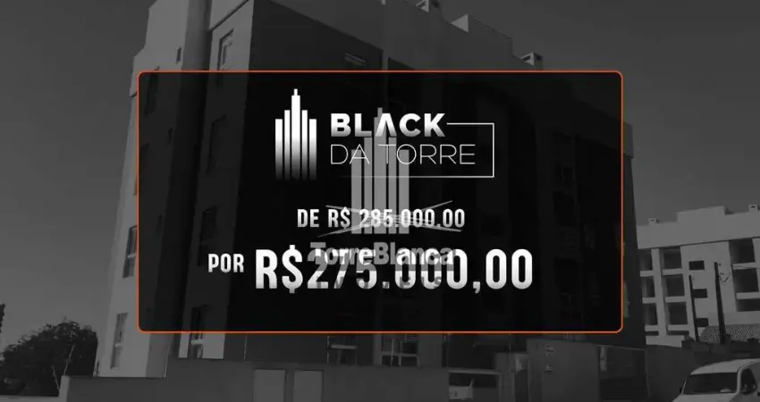 Black da torre: de r$285 mil por r$275 mil! -apartamento semimobiliado à venda, 2 quartos sendo 1 s