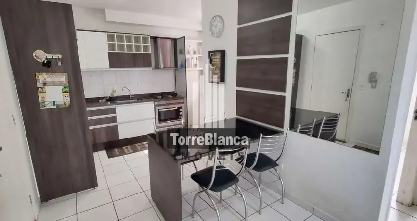 Apartamento semimobiliado com 2 dormitórios à venda no residencial campo alegre