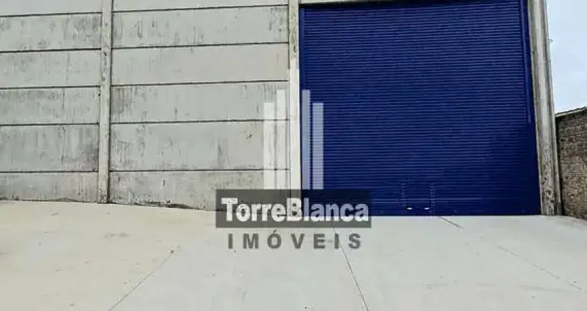 Barracão para locação, 380m², 2 banheiros, estacionamento rotativo, contorno.