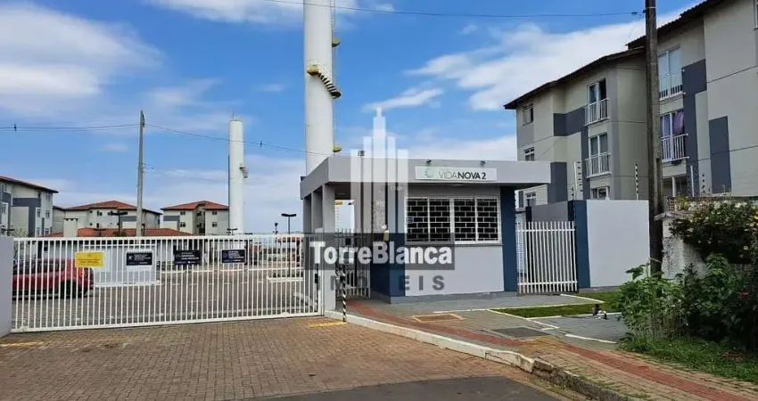 Locação - apartamento com 2 quartos, 1 vaga de garagem, residencial vida nova ii, uvaranas.
