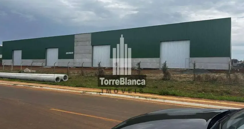 Galpão / barracão para locação, 750m², distrito industrial, cará-cará.