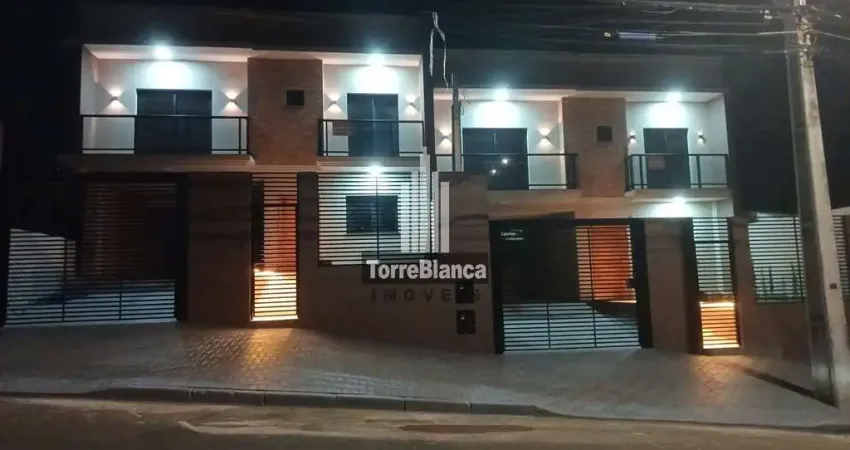 Sobrado novo de alto padrão próximo ao centro – 3 suítes e espaço gourmet