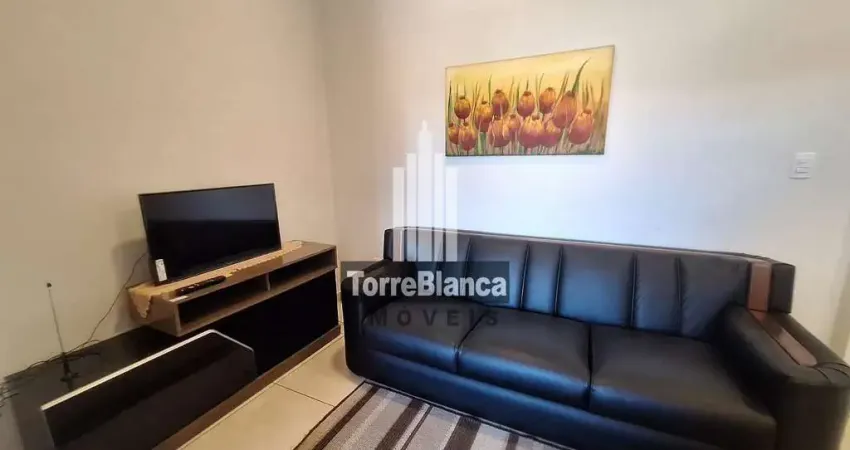 Locação - apartamento mobiliado, 2 quartos sendo 1 suíte, 2 banheiros, 1 vaga de garagem, neves.