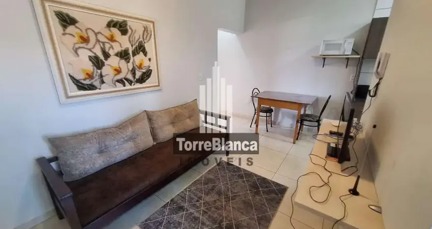 Locação - apartamento mobiliado, 1 quarto, 1 vaga de garagem, neves.