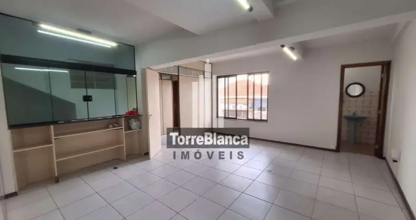 Locação - sala comercial, 46 m², 1 banheiro, edifício josé muller, centro.