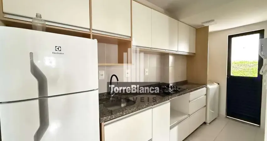 Locação - apartamento garden semimobiliado, 2 quartos, 1 vaga, churrasqueira, vittace oficinas, col