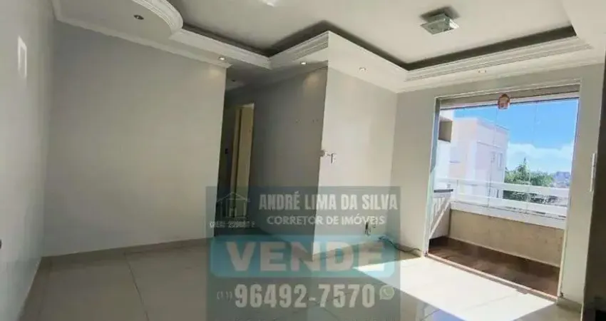 Apartamento com sacada, 2 quartos cozinha planejada condominio brasilia vila urupes suzano