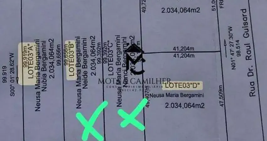 ? Terreno no Chácaras Cataguá com vista incrível para a Pedra do Baú