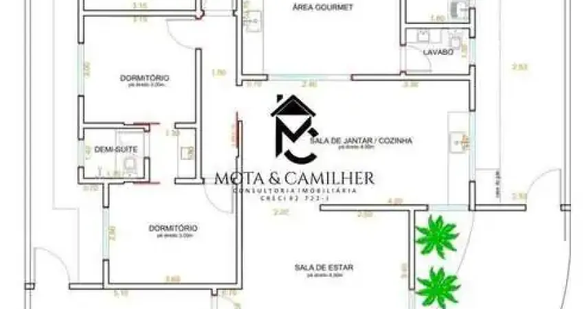 Casa com 3 quartos à venda na Avenida Agostinho Manfredini, Vila Nossa Senhora Auxiliadora, Tremembé